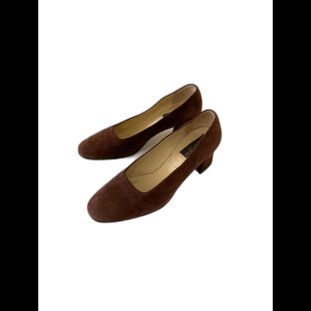 CLASSIQUES ENTIER Brown Leather Suede Classic Pumps Woman's Size 8.5 B Shoes
